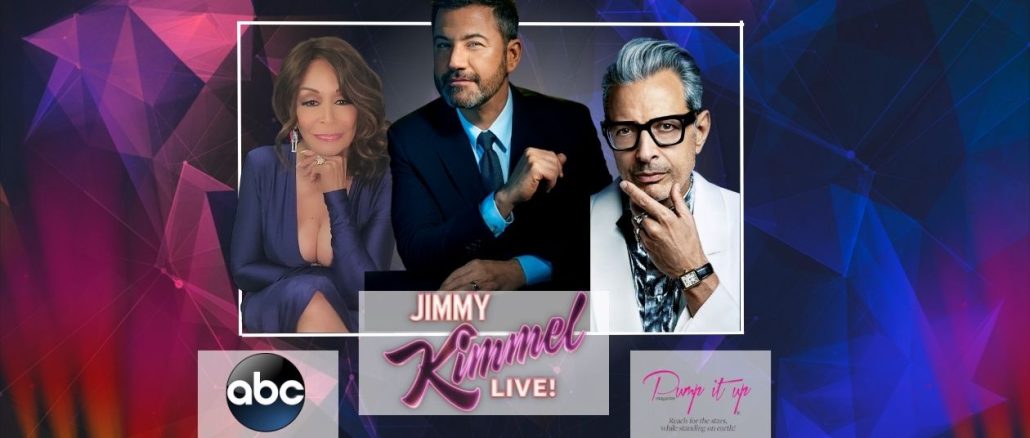 Pump it up magazine - Freda Payne - Jeff Goldblum - Jimmy Kimmel Live - ABC