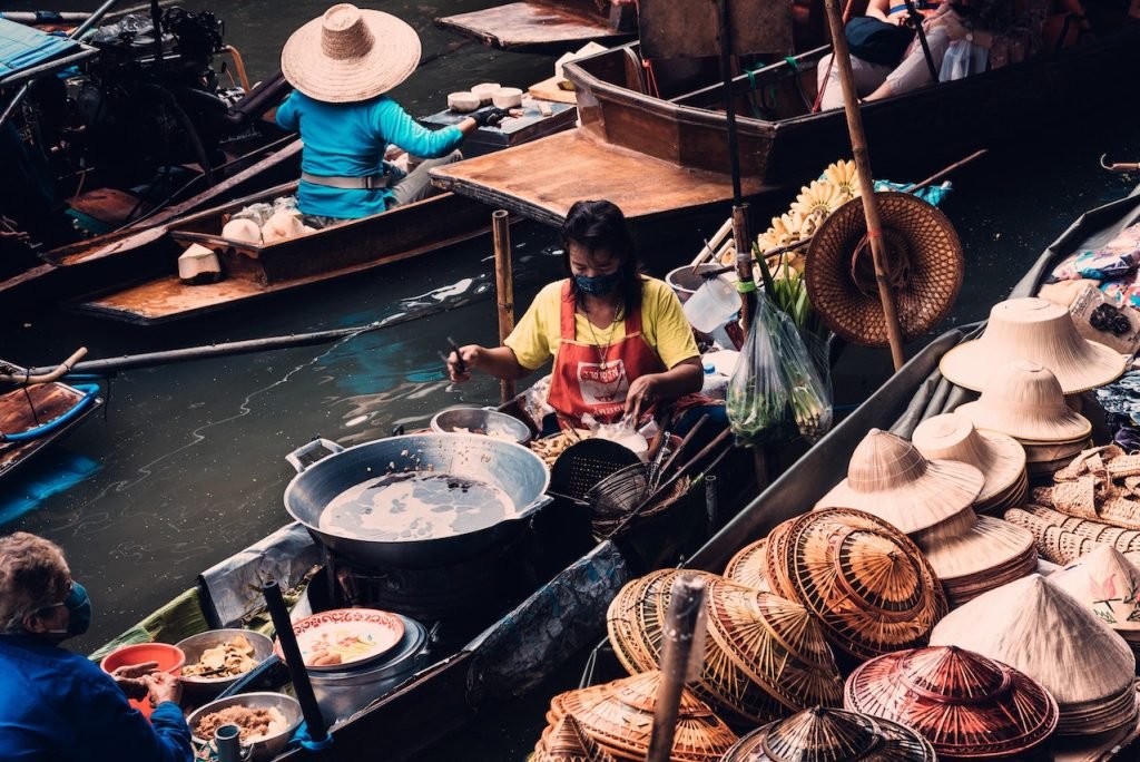 market in bangkok