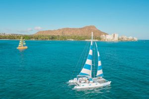 a sailboat in the water